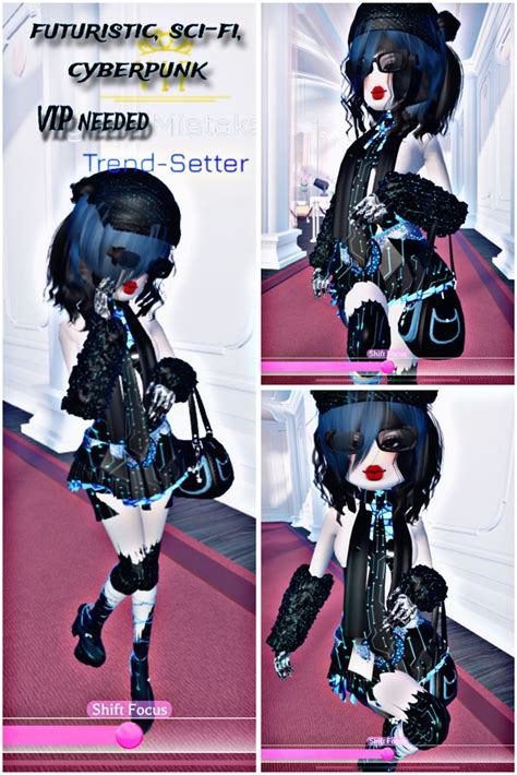 dress to impress doll|dress to impress cyberpunk tiktok.